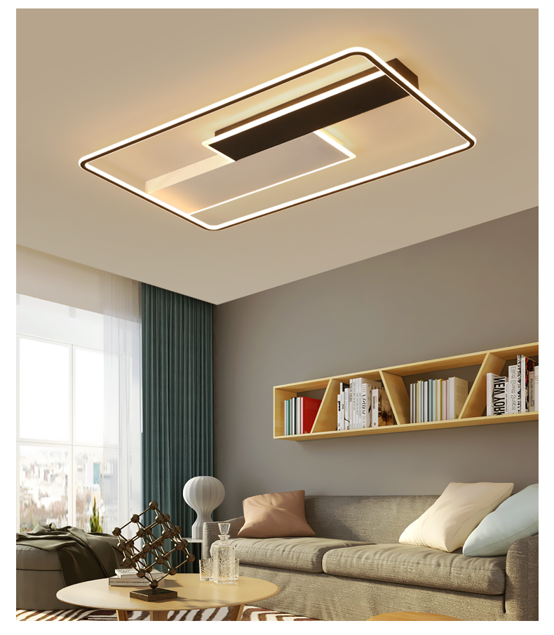 客厅灯2018新款led简约现代吸顶灯大气家用时尚创意个性卧室灯